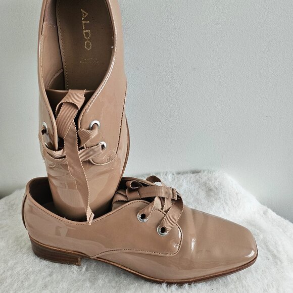 Richelieu Aldo cuir vernis - Picture 6 of 7